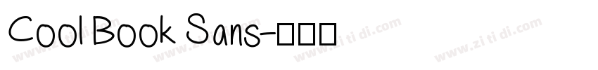 Cool Book Sans字体转换